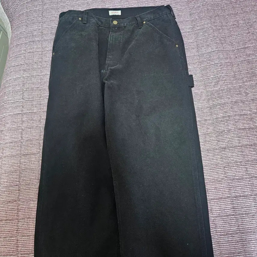 [BUNJANG] Everyone Vintage Work Pants Black / (3) 에브리원 빈티지 워크팬츠 블랙