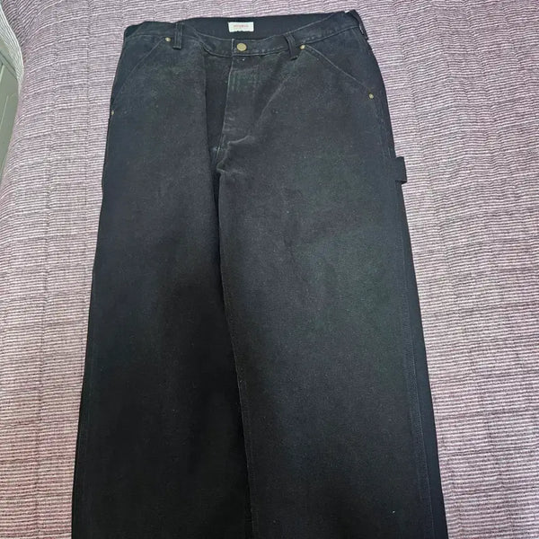[BUNJANG] Everyone Vintage Work Pants Black / (3) 에브리원 빈티지 워크팬츠 블랙