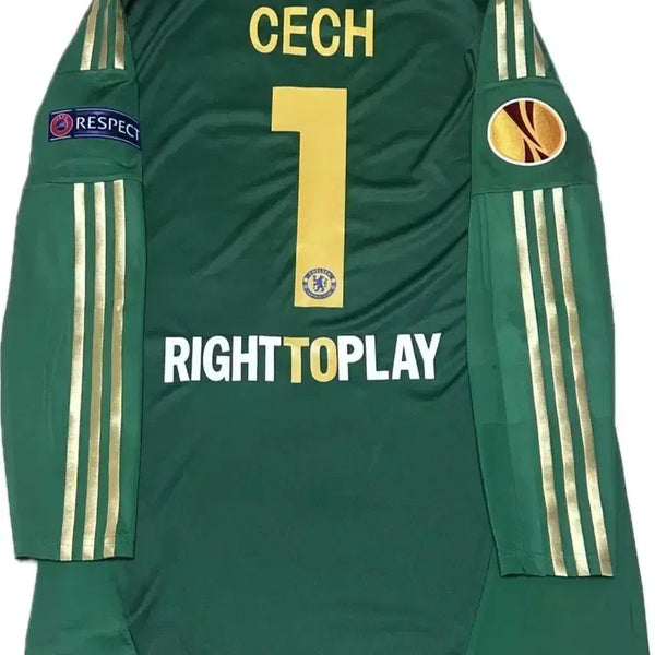 [BUNJANG] Chelsea FC 12-13 Petr Cech Goalkeeper Match Issue Long Sleeve Jersey / 12-13 첼시 GK 지급용 No.1 Petr cech 체흐 골키퍼유니폼