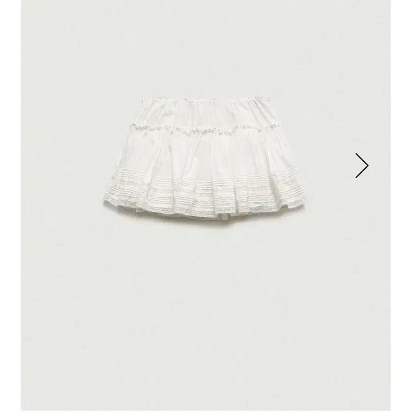 [BUNJANG] The Barnet Simone Lace Balloon Skirt (White) / [새상품] 더바넷 시몬 레이스 벌룬 스커트(화이트)