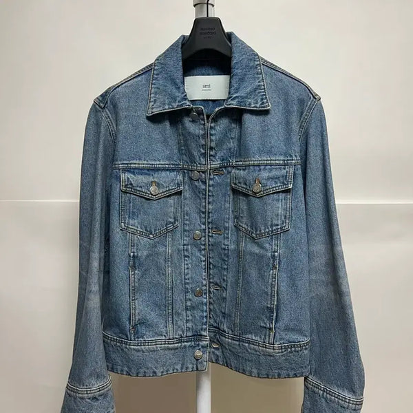 [BUNJANG] AMI 25SS Denim Jacket / 아미(ami) 데님 자켓(25ss)
