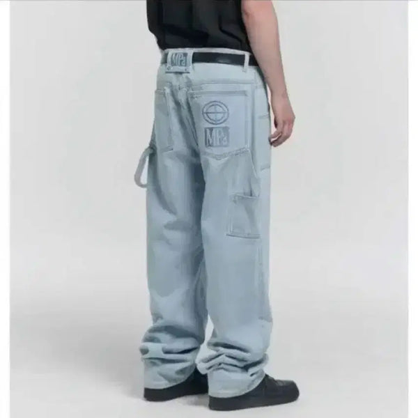 [BUNJANG] Plastic Product MPa Painter Denim Pants Blue / 플라스틱프로덕트 MPa PAINTER DENIM PANTS
