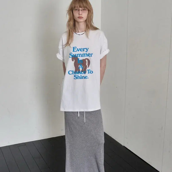 [BUNJANG] Foreu Pony T-Shirt / Foreu 포니 티셔츠