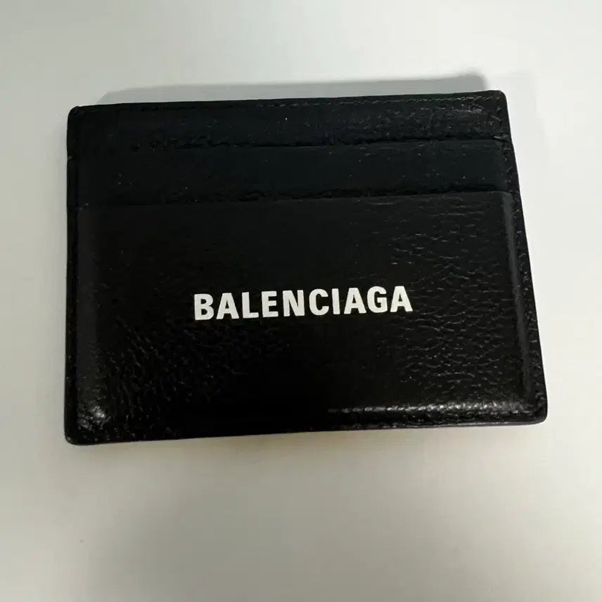 [BUNJANG] Balenciaga Cash Calfskin Card Holder Black / 발렌시아가 카드지갑 블랙 팝니다 (정품)
