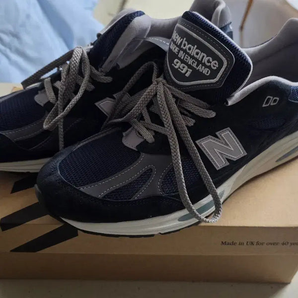 [BUNJANG] New Balance 991v2 Navy / 뉴발란스991v2네이비 새상품