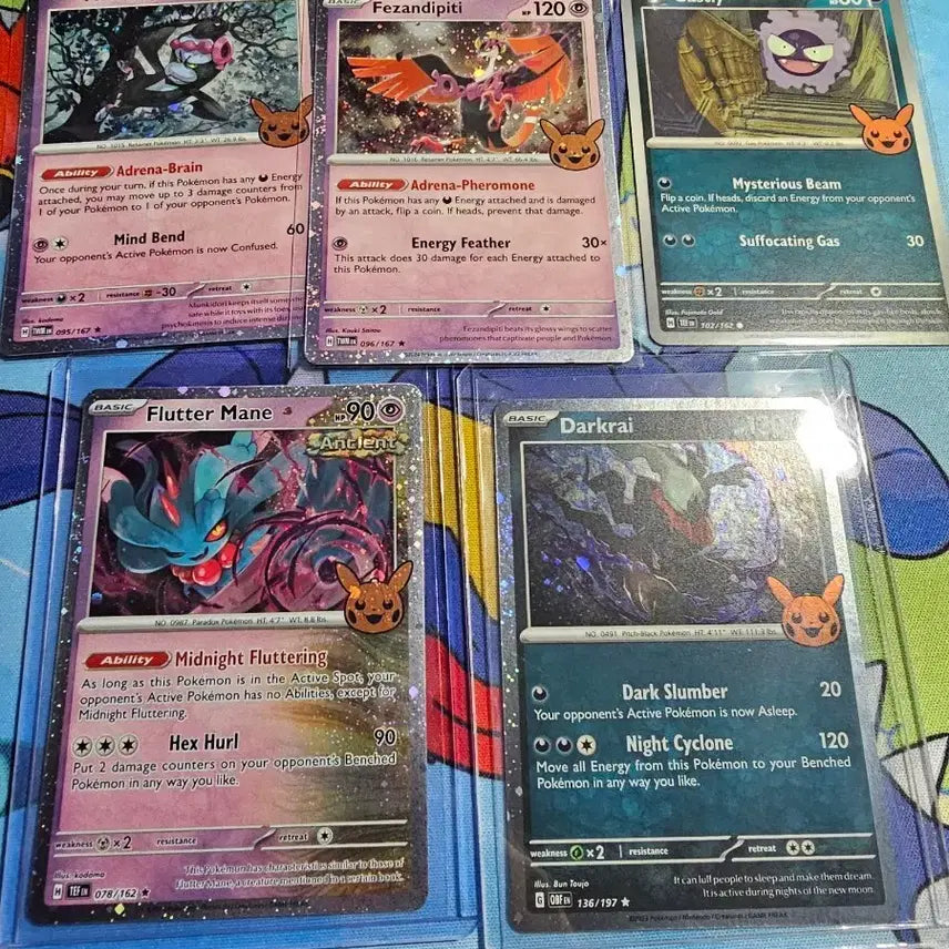 [BUNJANG] North American Pokémon Card Halloween Darkrai, Mamoswine Holo Bundle / 북미 포켓몬카드 할로윈 다크라이, 무우마 홀로