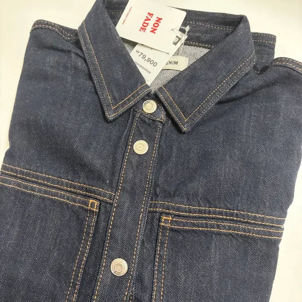 [BUNJANG] TOPTEN Women's Denim Shirt Jacket / 새상품) 탑텐 여성 데님 셔츠 자켓