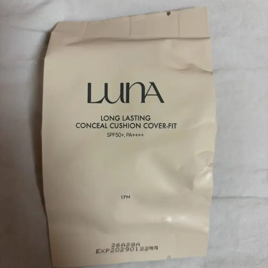 [BUNJANG] Luna Long Lasting Conceal Cushion Cover Fit Refill SPF50+ PA++++ / 루나 롱래스팅 컨실 쿠션 커버핏 17N 리필