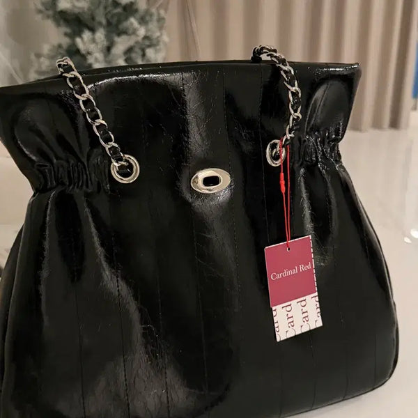 [BUNJANG] Cardinal Red Lapi Bag Black / 카디널레드 라피백 블랙 새제품