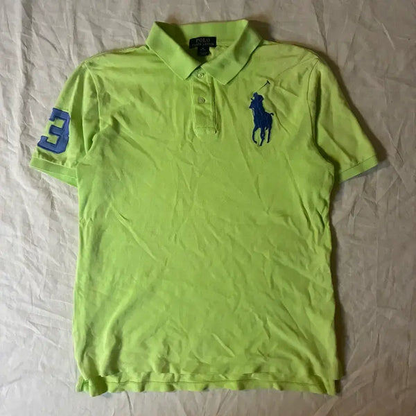 [BUNJANG] Polo Ralph Lauren Big Pony Green T-Shirt / 폴로 빅포니 연두