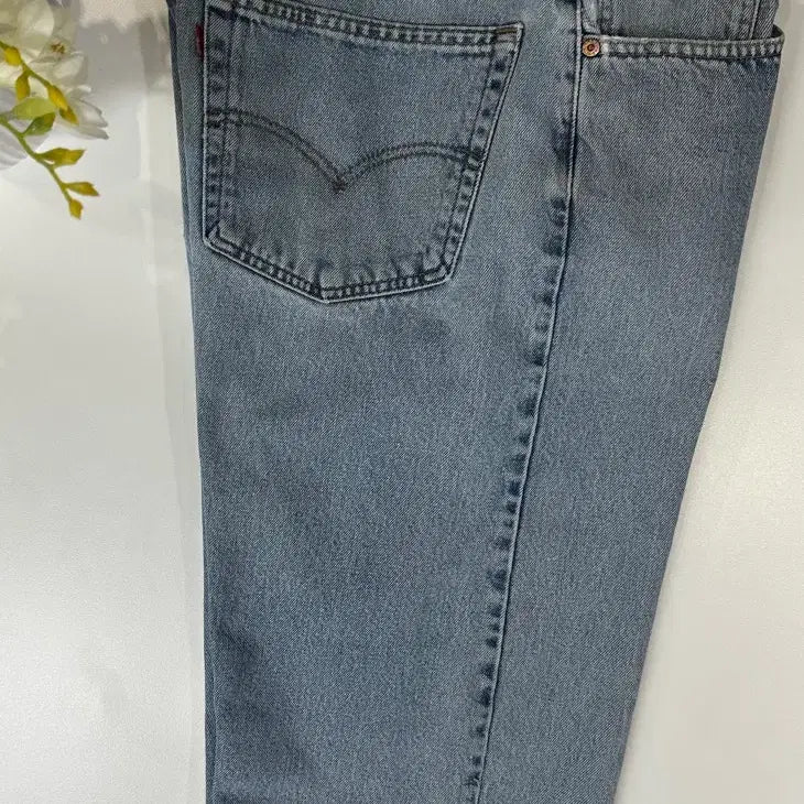 [BUNJANG] Levi's 505 Light Wash Denim Vintage Pants Size 38 / 리바이스 505 연청 라이트 워시 데님 빈티지 팬츠 38