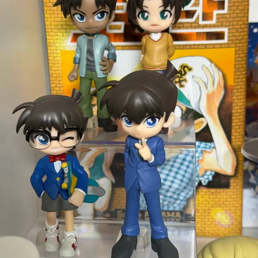 [BUNJANG] Conan Ran Mouri Heiji Hattori Sonoko Makise Figure Set / 코난 팔버스 일괄판매