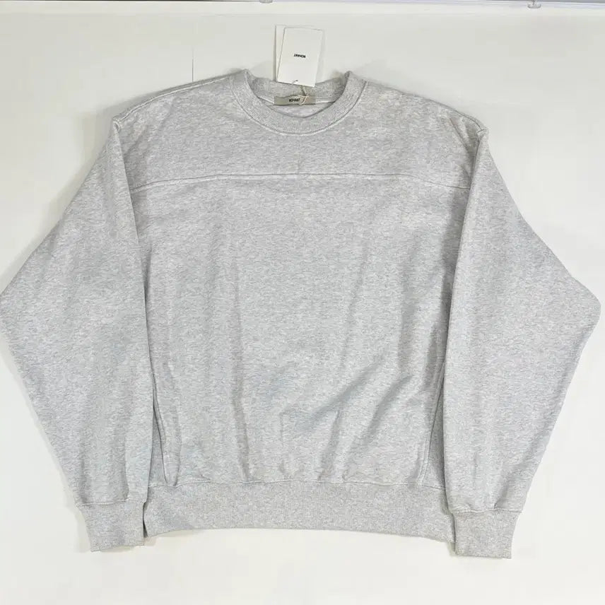 [BUNJANG] NOHANT Back Melange Oversized Sweatshirt (M) / NOHANT 노앙 새상품 스웻셔츠 맨투맨 오버핏 백멜란지 M