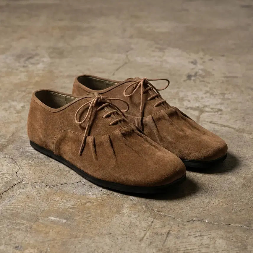 [BUNJANG] Firenze Atelier 8800 Mid Brown Vibram Sherring Derby Shoes / [260] 피렌체아뜨리에 8800 [MID BROWN] 비브람 셔링더비
