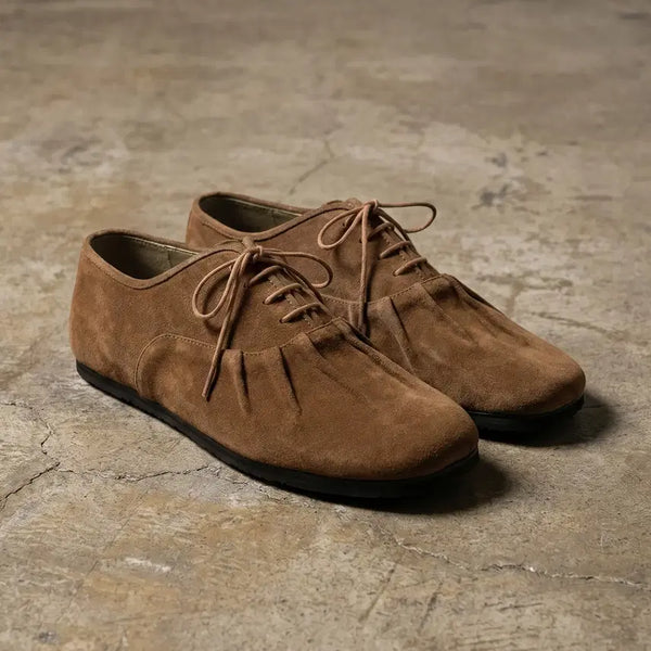 [BUNJANG] Firenze Atelier 8800 Mid Brown Vibram Sherring Derby Shoes / [260] 피렌체아뜨리에 8800 [MID BROWN] 비브람 셔링더비
