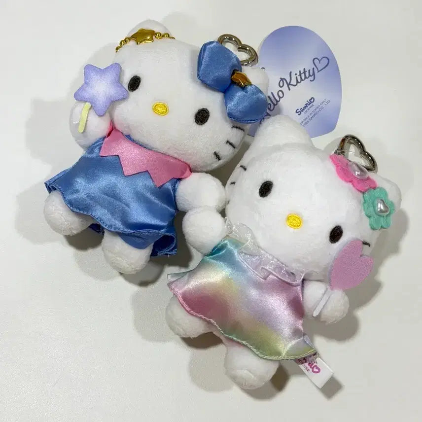 [BUNJANG] Hello Kitty Angel Keychain Dolls Bundle / 키티 엔젤 키링 인형
