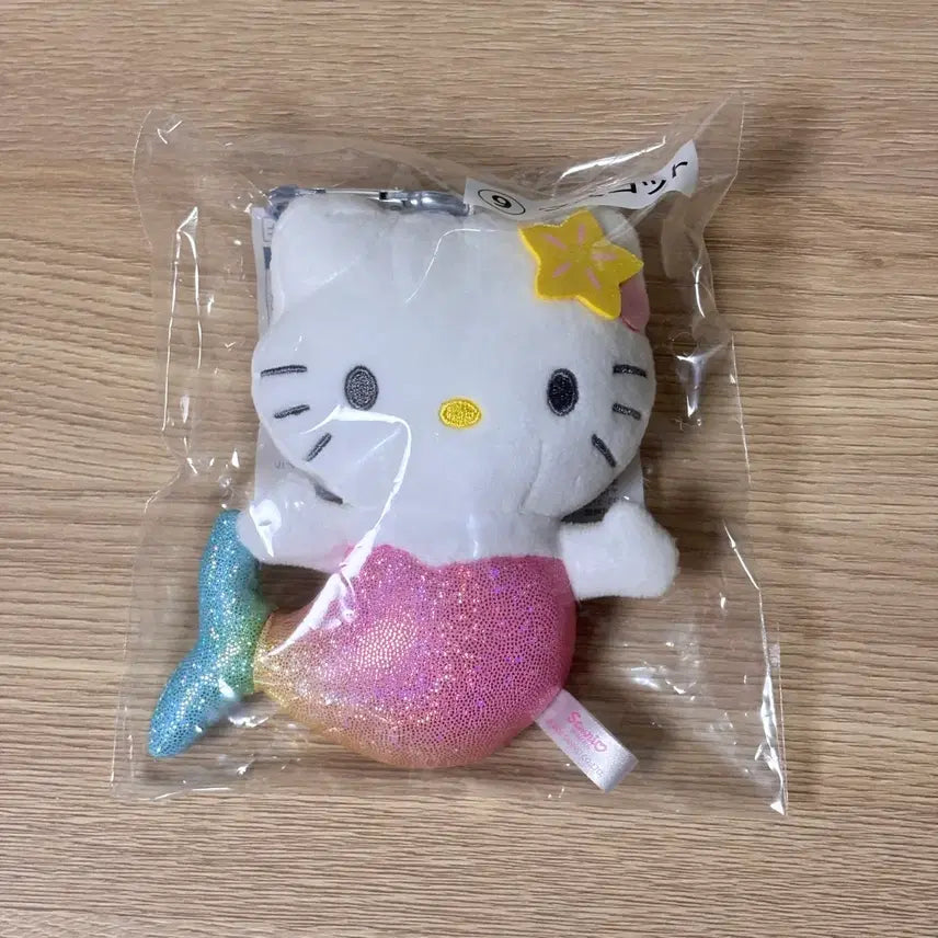 [BUNJANG] Hello Kitty Cuji Mascot Plush Keychain / 키티 쿠지 마스코트 인형키링 판매