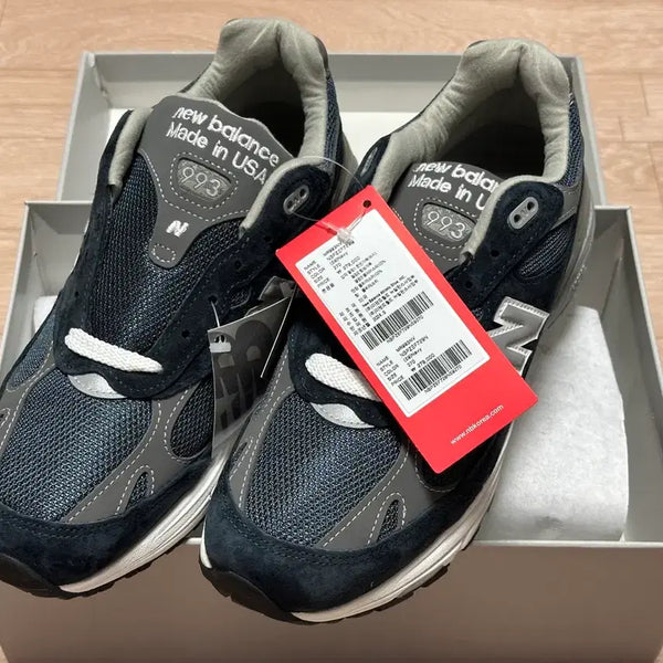 [BUNJANG] New Balance 993 Navy MR993NV Sneakers / [270] 뉴발란스 993 네이비 MR993NV - 뉴발 코리아 새상품