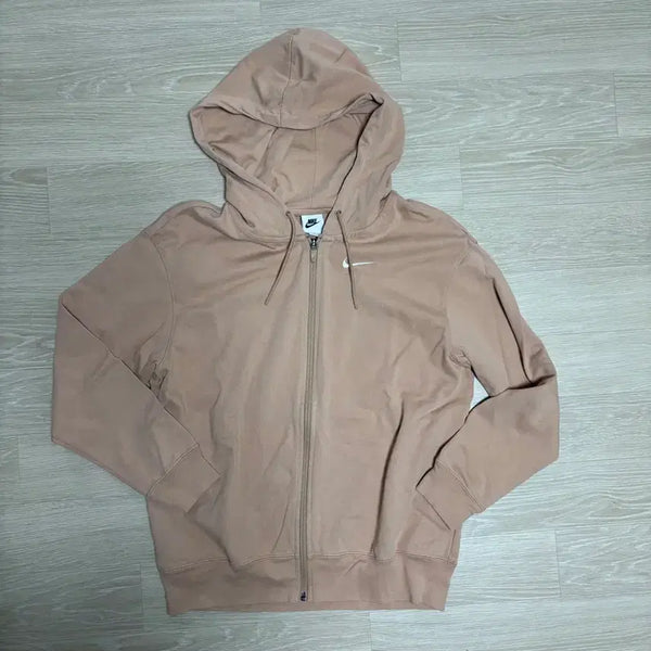 [BUNJANG] Nike Hooded Zip-Up Sweatshirt Beige S / S 사이즈) 나이키 후드집업 베이지