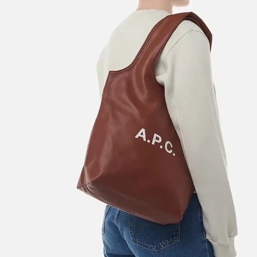 [BUNJANG] A.P.C. Ninon Small Tote Bag Shoulder Bag Nut Brown / 아페쎄 APC 토트백 숄더백 니논 넛 브라운 스몰