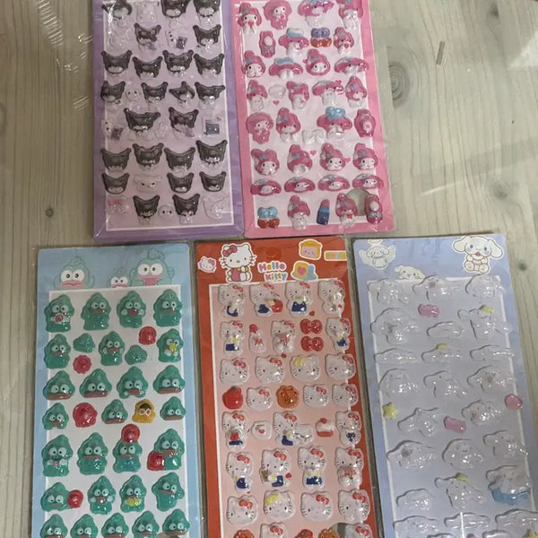 [BUNJANG] Sanrio Bonbon Drop Stickers / 산리오 봉봉 드롭 스티커