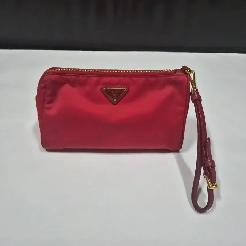 [BUNJANG] Prada Nylon Pouch Red / 프라다 파우치 레드