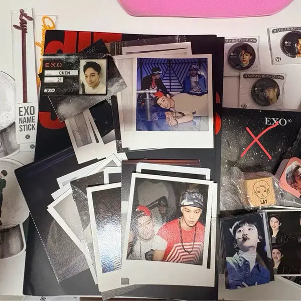 [BUNJANG] EXO All-in-One Bundle Set / [17일 출국 전까지만] 엑소 굿즈 올인원 박스 일괄