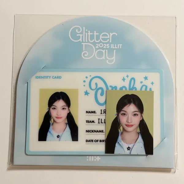 [BUNJANG] ILLIT IROHA Glitter Day Concert ID Card Photocard / 아일릿 이로하 글리터데이 콘서트 아이디카드 포카 증사