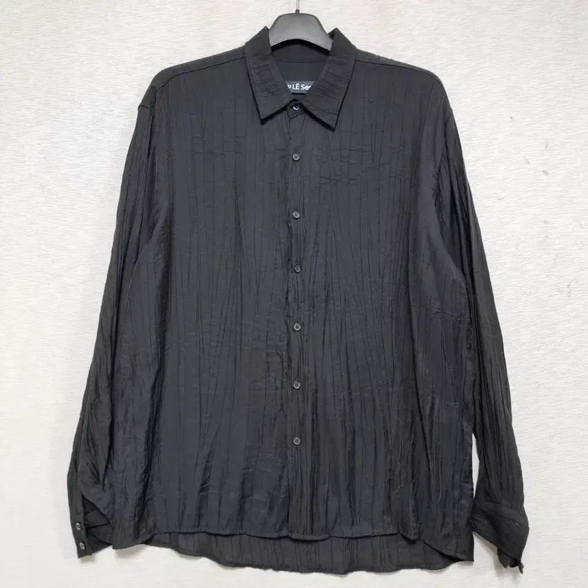 [BUNJANG] Trip Le Sense Summer Pleated Shirt - Size L3 (Men's 105) / 트립르센스 여름 주름셔츠 남자105사이즈ㅡ0417ㅁㅁ