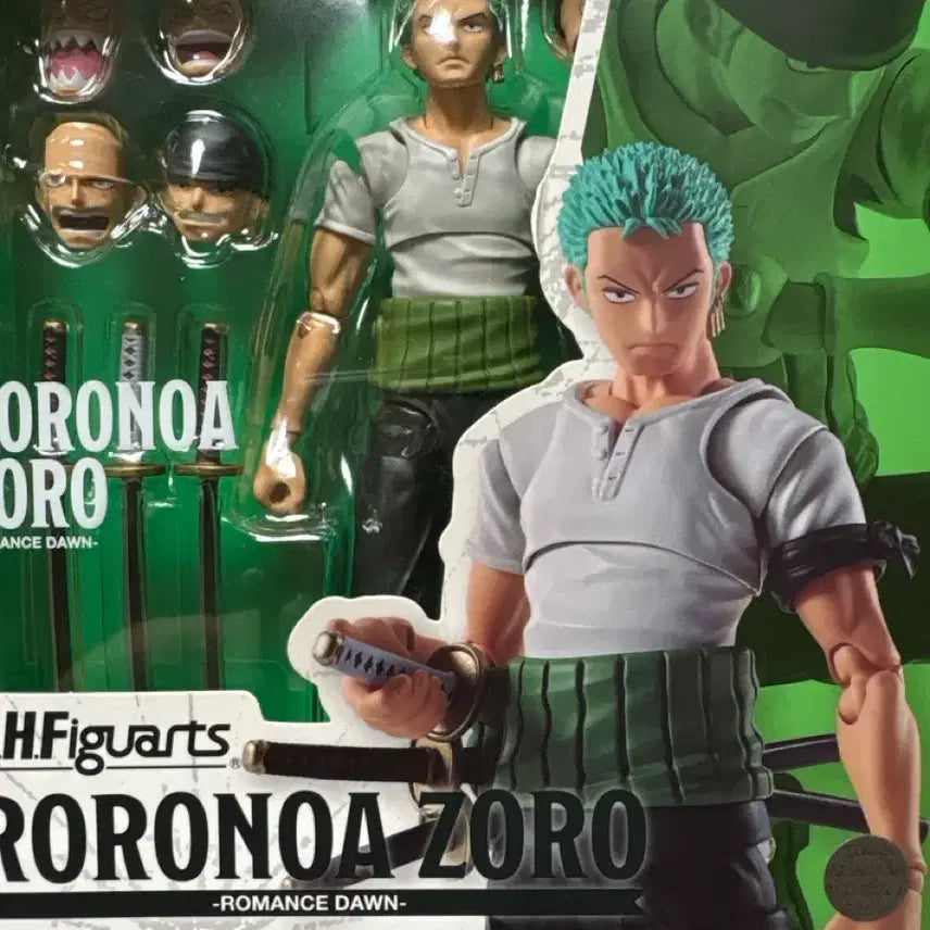 [BUNJANG] Bandai Tamashii Nations S.H.Figuarts Zoro Action Figure / 조로 shf