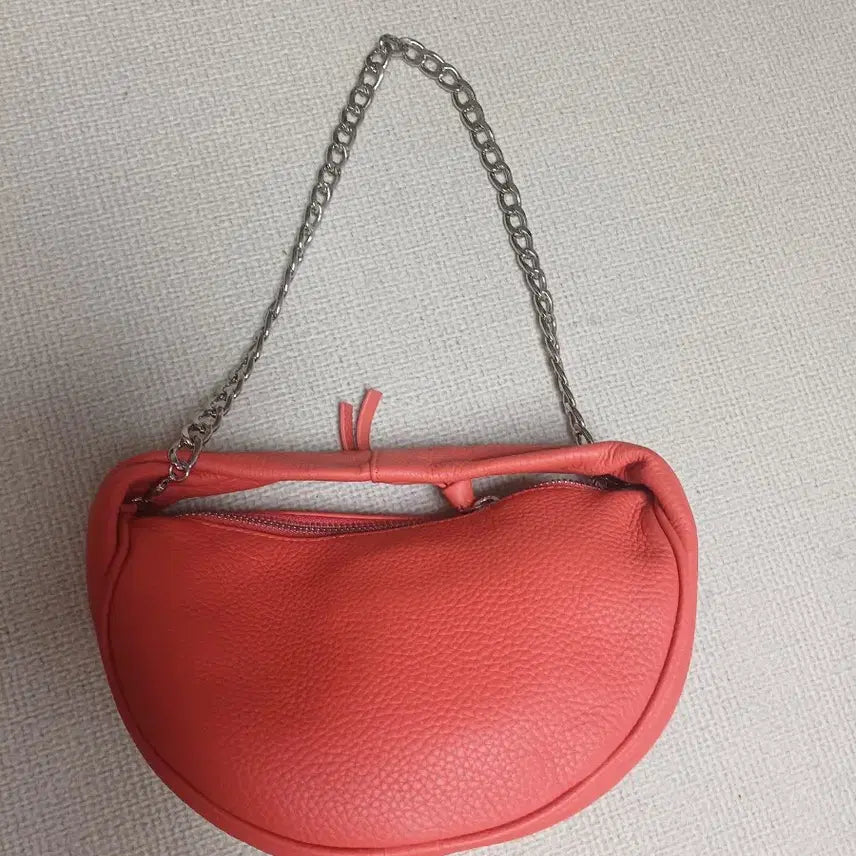 [BUNJANG] BYFAR Shoulder Bag Coral Pink / 바이파르 숄더백 코랄 핑크