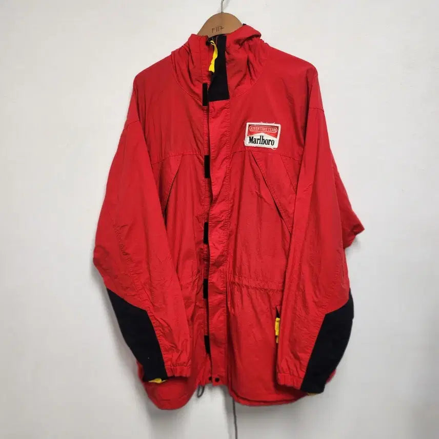 [BUNJANG] Marlboro Old School Windbreaker Jumper / [XL] 말보로 올드스쿨 바람막이 점퍼 (F112)