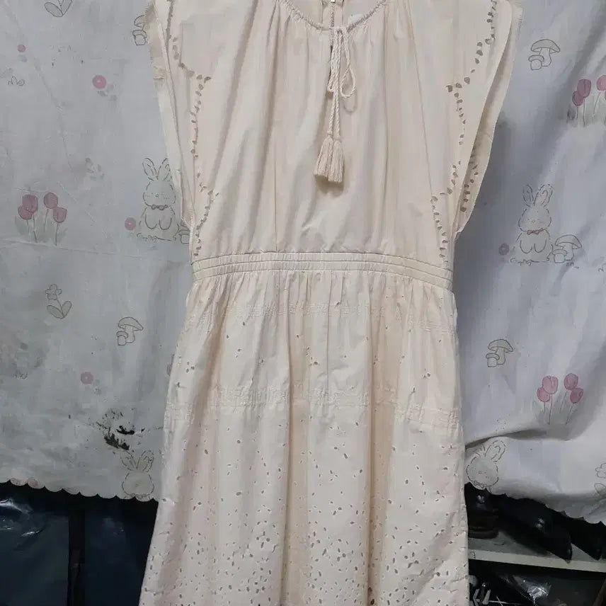 [BUNJANG] DUEL Punching Dress Ivory / 듀엘    펀칭     원피스: 정리가~