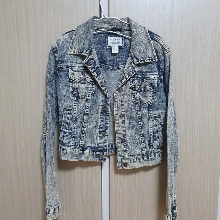 [BUNJANG] American Brand Washed Denim Jacket / (미국브랜드)워싱 데님 청자켓 S