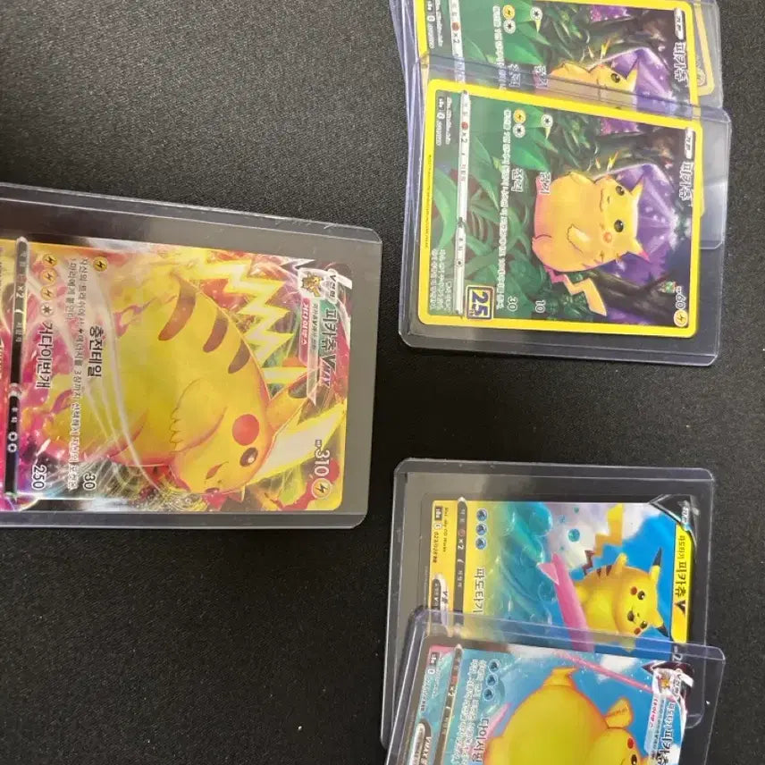 [BUNJANG] 25th Anniversary Pikachu & Choco Puffs Promo Card Bundle Set / 25주년 피카츄& 첵스초코 프로모카드 피카츄일괄