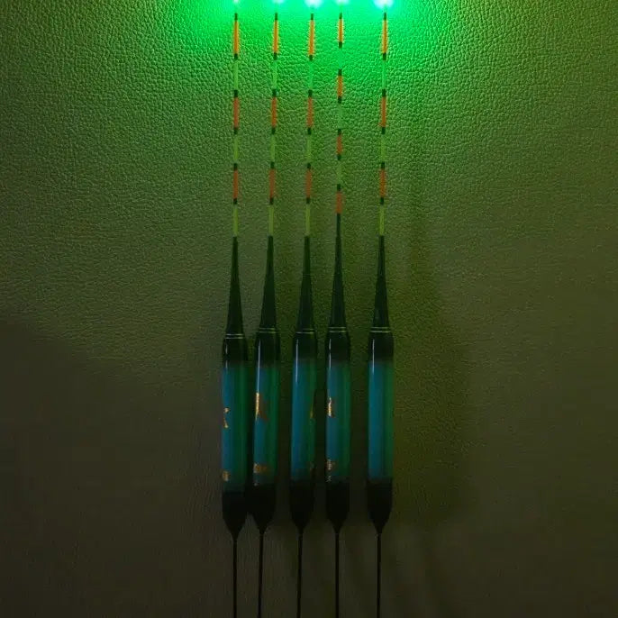 [BUNJANG] K-Smart 3-Point LED Electronic Fishing Floats (4.7-4.8g Buoyancy) / 스마트전자찌 3점등왕방울형광 판매합니다.부력4.7~4.8g전후.5개가격