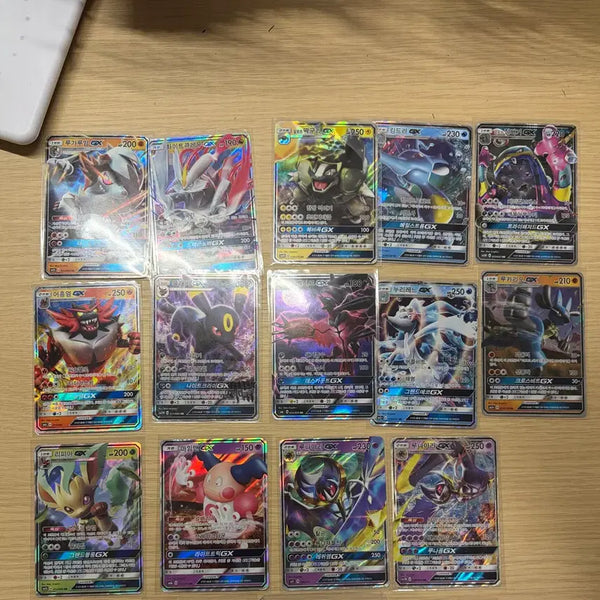 [BUNJANG] Pokemon Card GX Bundle Set (Ash's Pikachu, Umbreon GX, etc.) / 급처) 포켓몬 카드 GX 일괄판매 (지우의 피카츄, 블래키 gx 등)