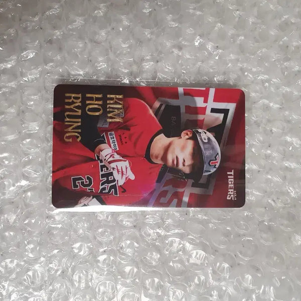 [BUNJANG] Kia Tigers Kim Ho-ryeong Photocard Lucky Draw / 기아 타이거즈 써드 김호령 포카 럭드 럭키드로우