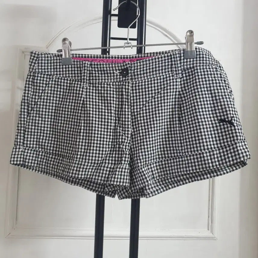 [BUNJANG] Puma Women's 30-Inch Golf Pants Black & White / 30인치 푸마 여성 골프바지 블랙화이트