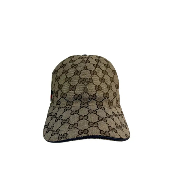 [BUNJANG] Gucci GG Logo Canvas Baseball Cap - Size S / S / 구찌 GG로고 캔버스 볼캡 미사용