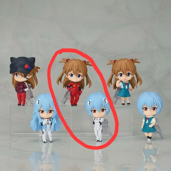 [BUNJANG] Evangelion Nendoroid Surprise Rei & Asuka Plugsuit Ver. Figures (Set) / 에반게리온 넨도로이드 서프라이즈 레이 아스카 플러그 슈트