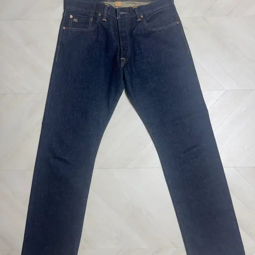 [BUNJANG] RRL Low Straight Selvedge Denim Jeans (Size 34) / 더블알엘 RRL 로우스트레에트 셀비지 34 신품급 제품