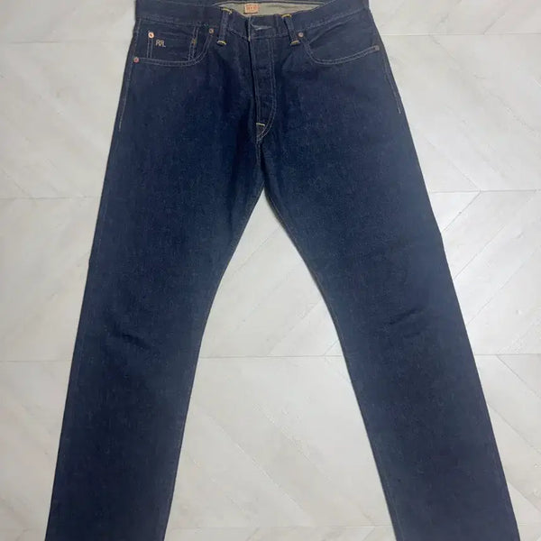 [BUNJANG] RRL Low Straight Selvedge Denim Jeans (Size 34) / 더블알엘 RRL 로우스트레에트 셀비지 34 신품급 제품