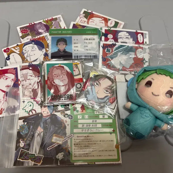 [BUNJANG] Phantom Busterz Faniverse Tamon Kotaro Acrylic Plush, Trading Card, Postcard / 팬텀버스터즈 팬버스 타몬 코타로 아크릴 누이 트레카 엽서 양도