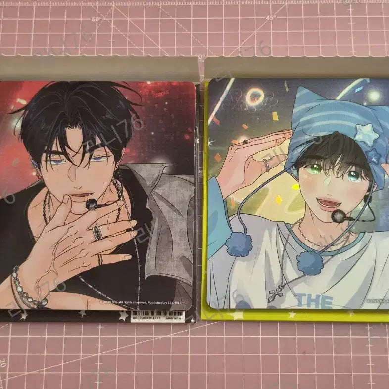 [BUNJANG] Resin Stage Sparkles Lens Stage Direct Cam Postcard 'Boundary of Scent' 2-Piece Set / 레진 팝업 스파클즈 레진스테이지 직캠 엽서 향의경계 2장 양도