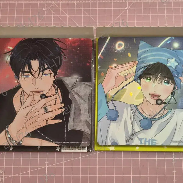 [BUNJANG] Resin Stage Sparkles Lens Stage Direct Cam Postcard 'Boundary of Scent' 2-Piece Set / 레진 팝업 스파클즈 레진스테이지 직캠 엽서 향의경계 2장 양도