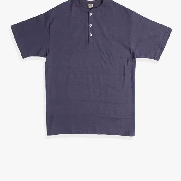 [BUNJANG] Warehouse 4601 Henley Neck T-Shirt Navy XL / 웨어하우스 4601 헨리넥 네이비 XL