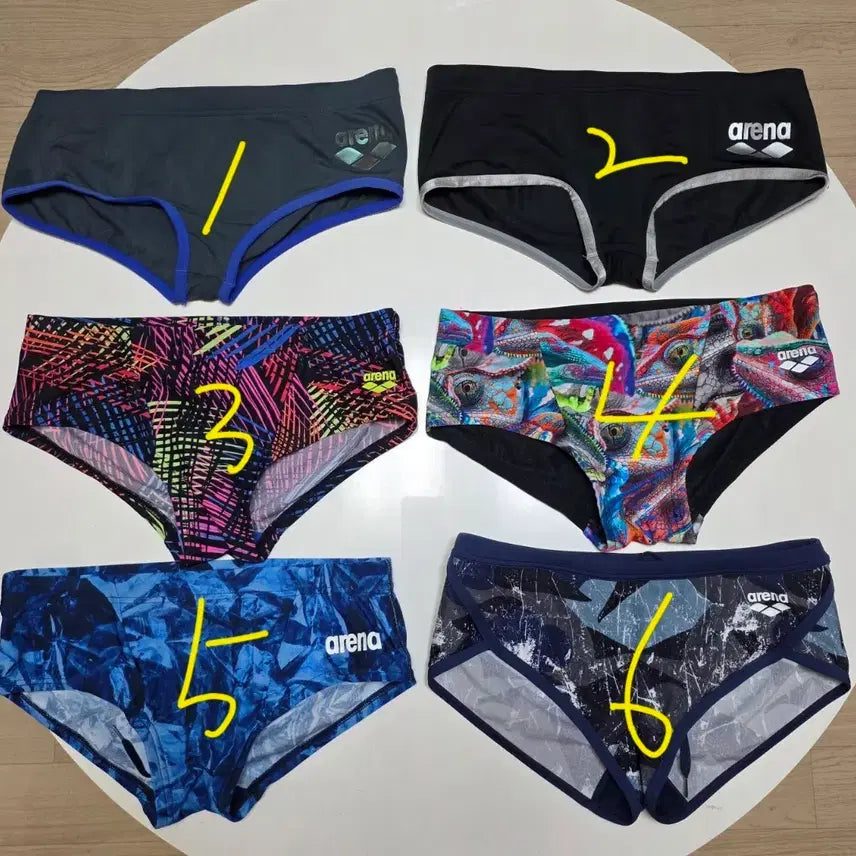 [BUNJANG] Arena Men's Short Boxer Swimsuit (Multiple Sizes) / 아레나 남자 숏사각 수영복 28 30 입수품 다수