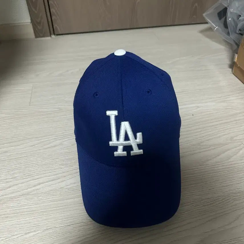[BUNJANG] MLB Batter Flex Structured Ball Cap LA (Blue) / MLB 베터 플렉스 스트럭쳐 볼캡 LA (Blue) 57호