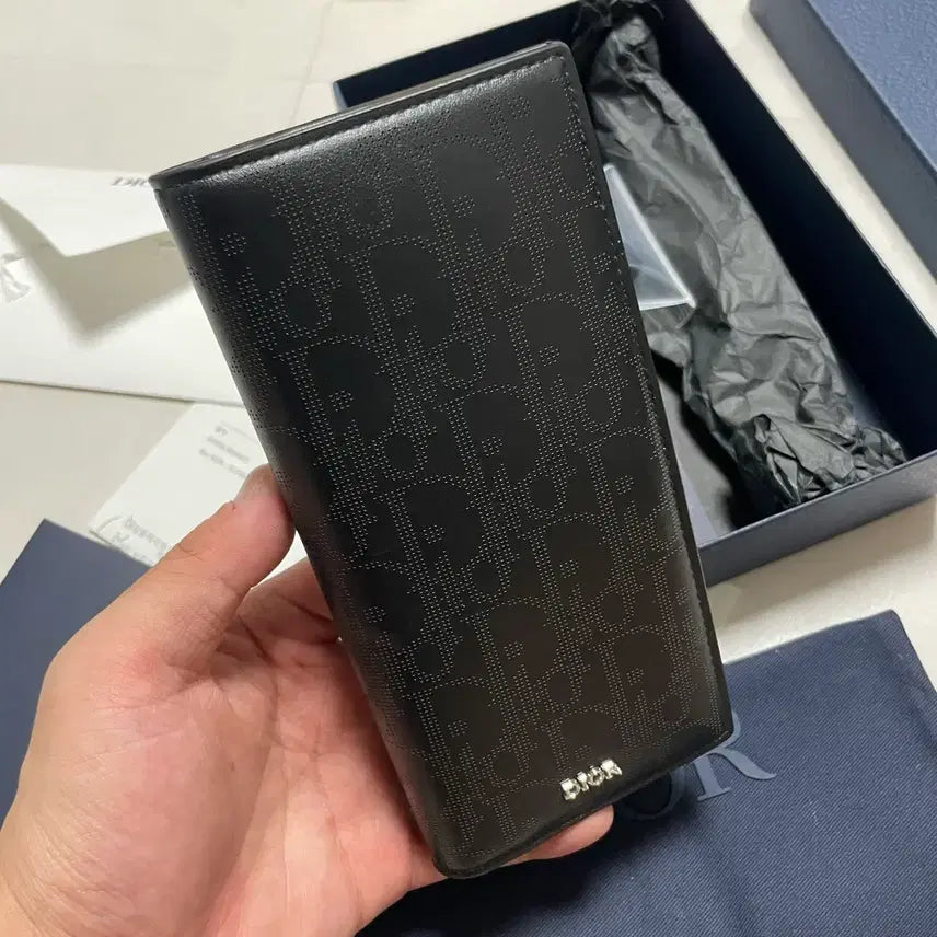 [BUNJANG] Dior Galaxy Oblique Long Wallet Full Box / [인보이스O] 디올 갤럭시 오블리크 장지갑 풀박스